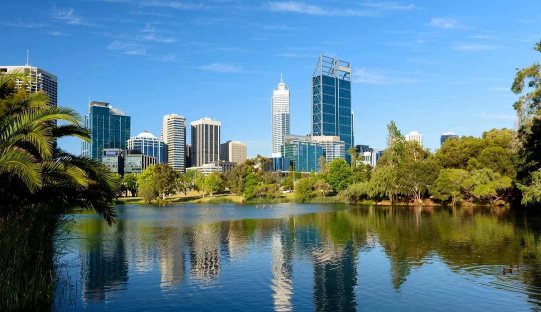 Australia study destination skyline